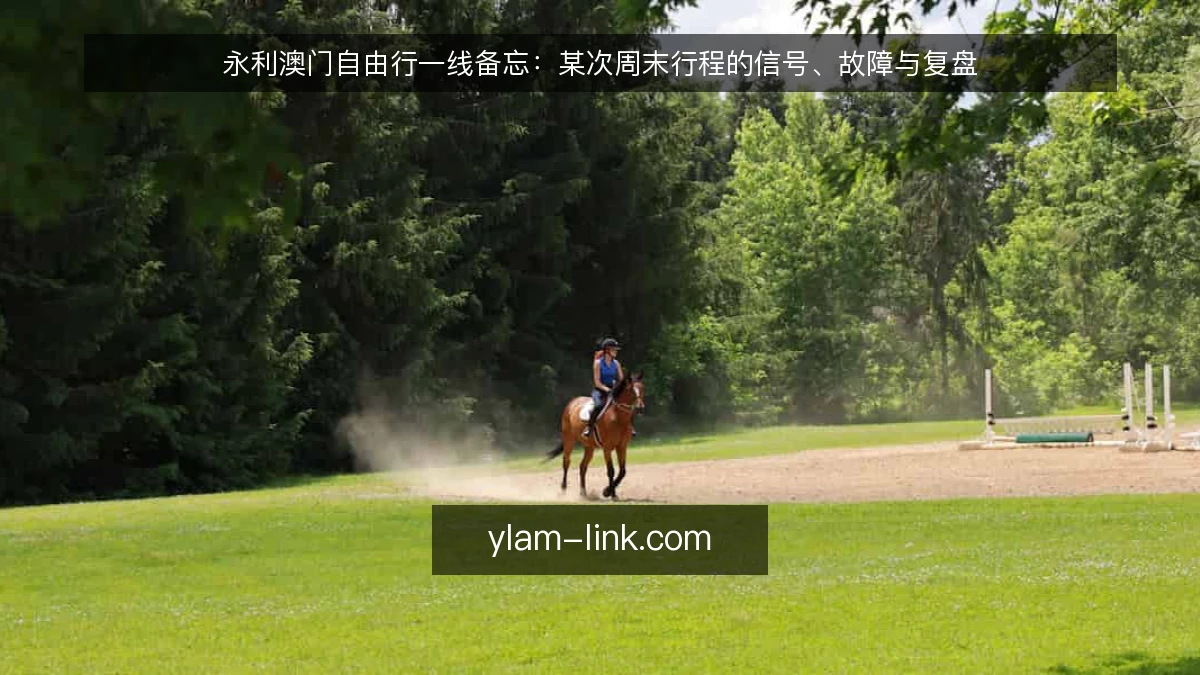 永利澳门自由行一线备忘:某次周末行程的信号、故障与复盘