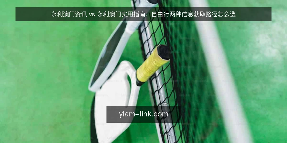 永利澳门资讯 vs 永利澳门实用指南：自由行两种信息获取路径怎么选 — 先定取舍标准：你处在行程的哪个阶段 配图